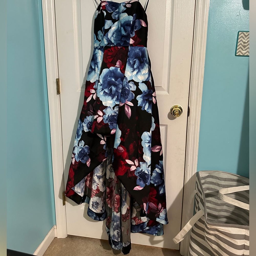 Speechless Junior Strapless Hi-Low Gown 3